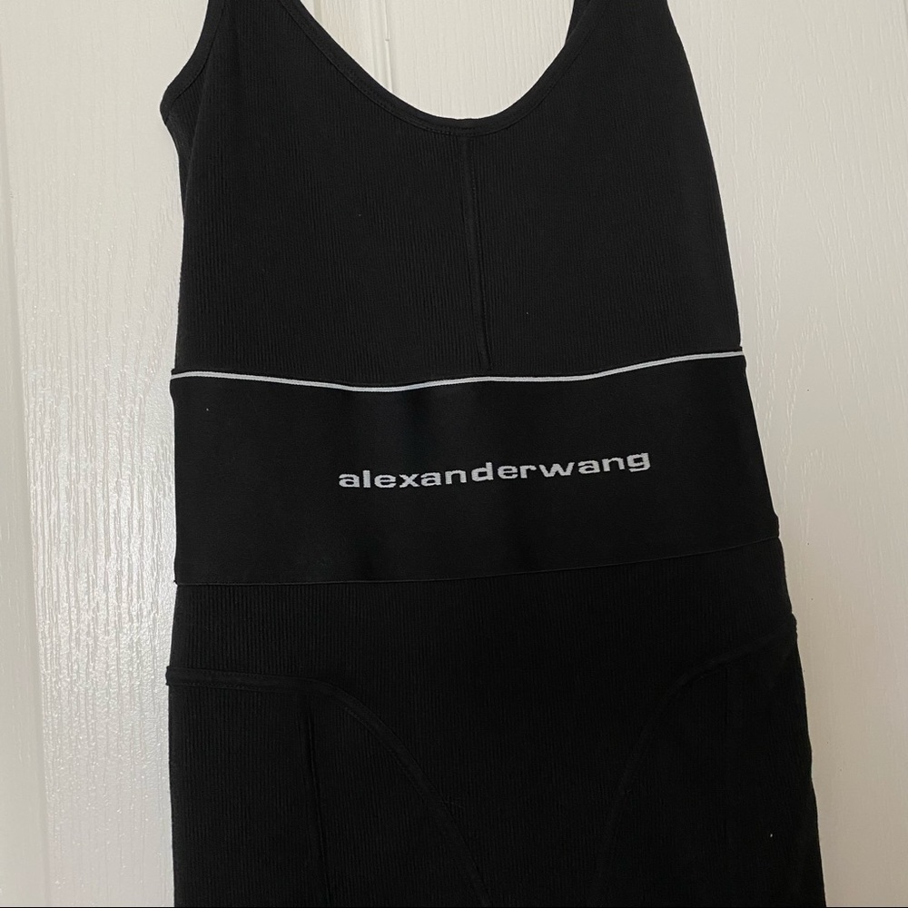 Alexander Wang Black Sculpted Jumpsuit - Picture 12 of 13